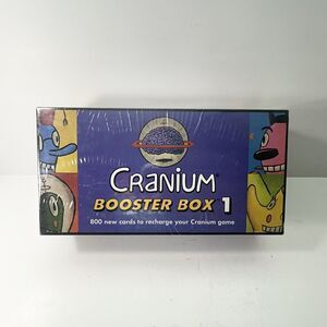Sealed Cranium Booster Box 1 - 800 New Cards Game Add On 1999 Vintage